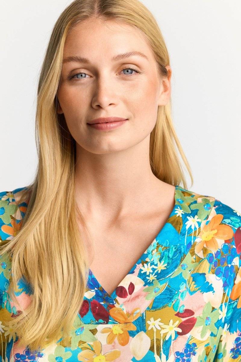 Eich & Royal Minikleid mit Blumenprint im Angebot