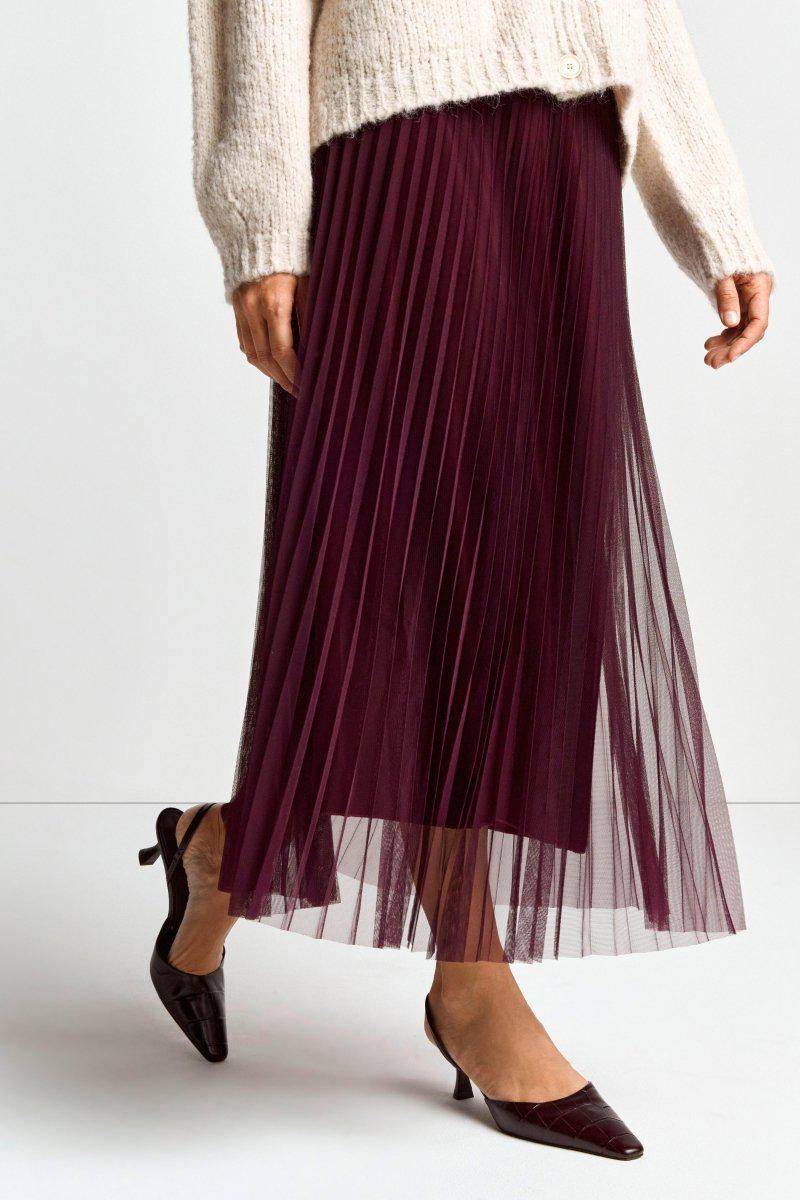 Eich & Royal Plisseerock in Midilänge Flash Sale