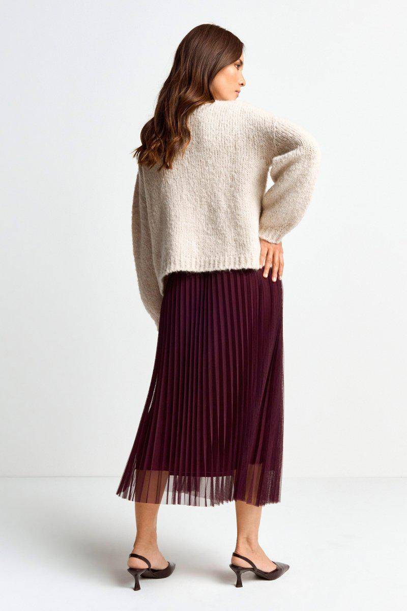 Eich & Royal Plisseerock in Midilänge Flash Sale