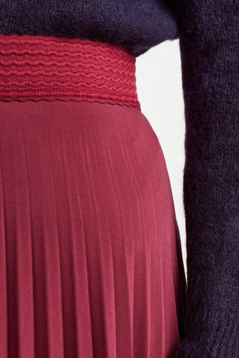 Eich & Royal Plisseerock mit elastischem Bund Online Shopping