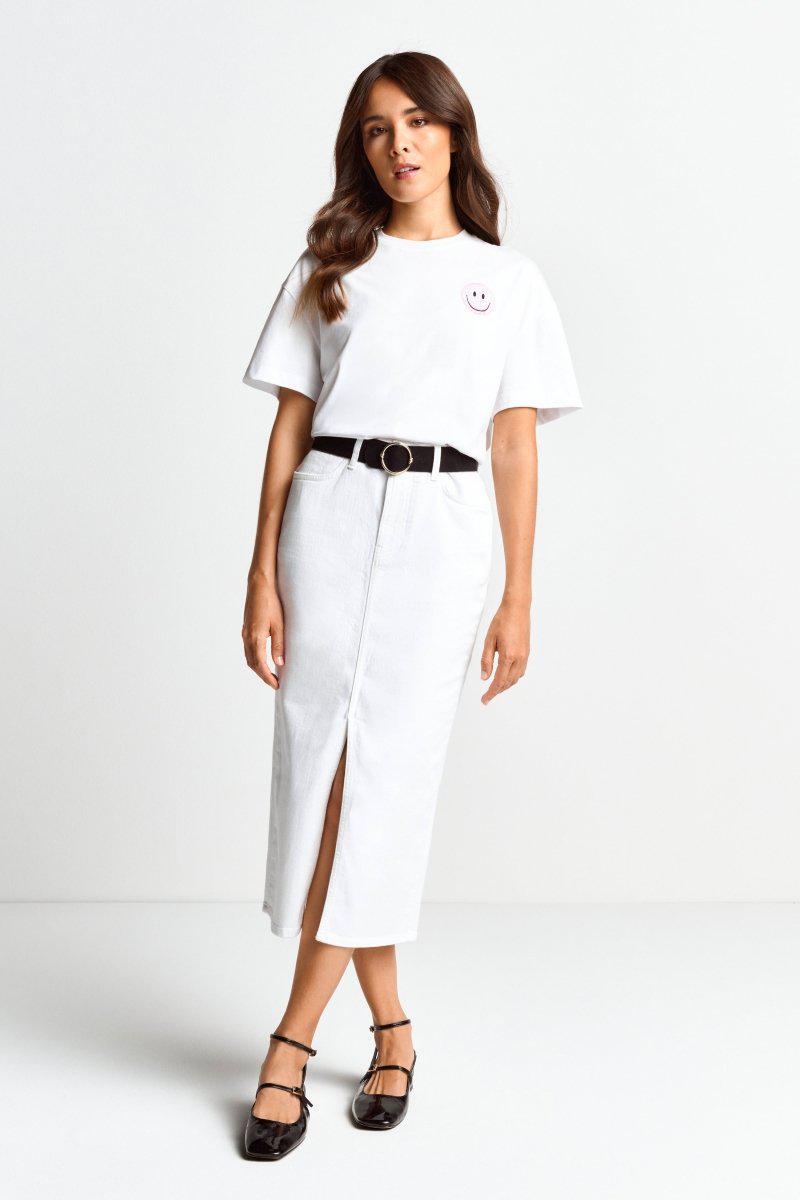 Eich & Royal Statement-Shirt mit Crew-Neck Clearance-Verkauf