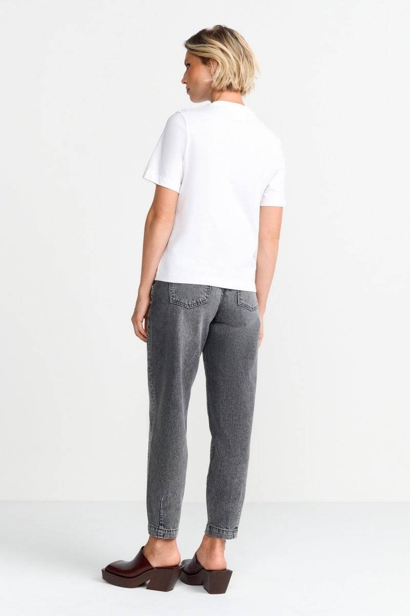 Eich & Royal T-Shirt mit Flockdruck 50% Rabatt für begrenzte Zeit