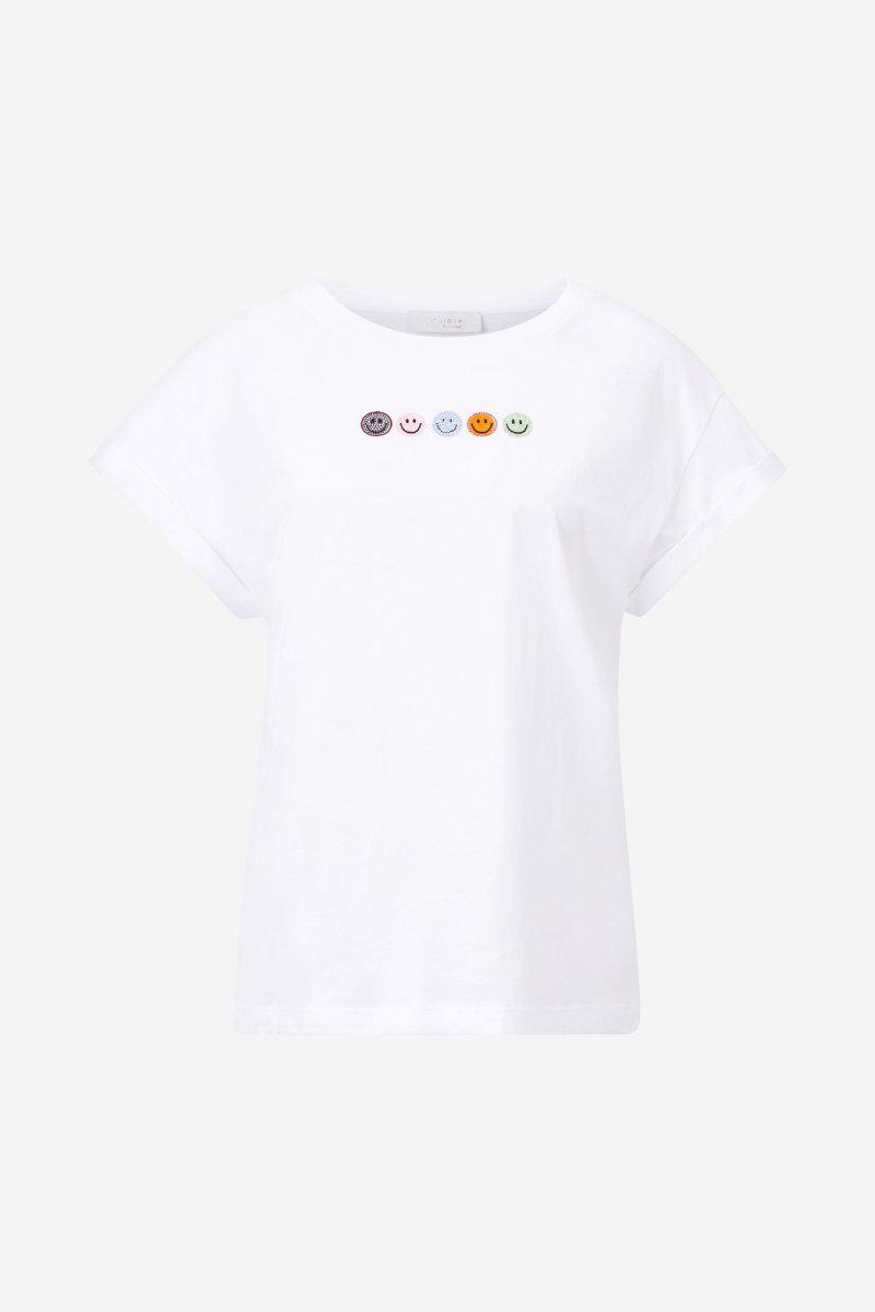 Eich & Royal T-Shirt mit Strass-Applikationen Flash Sale