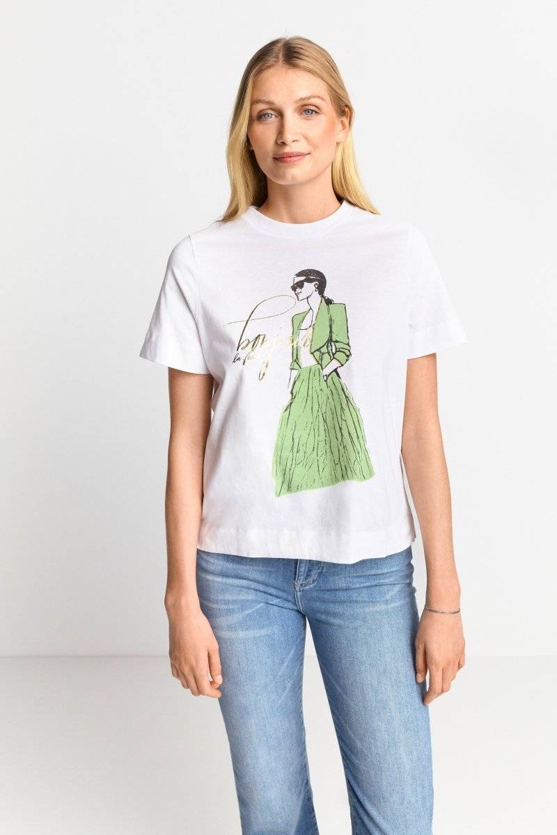 Eich & Royal T-Shirt mit Illustrations-Print Black Friday