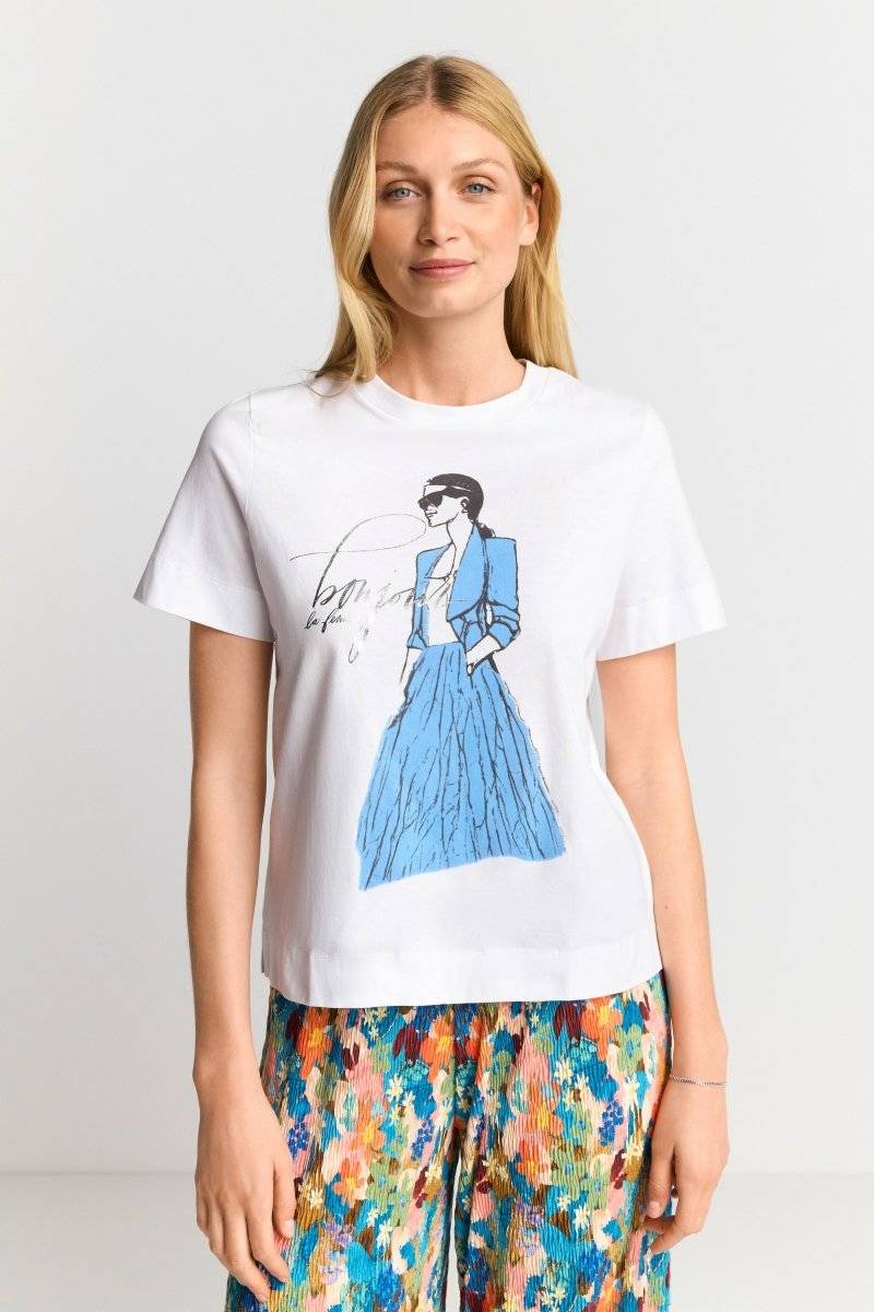 Eich & Royal T-Shirt mit Illustrations-Print Black Friday