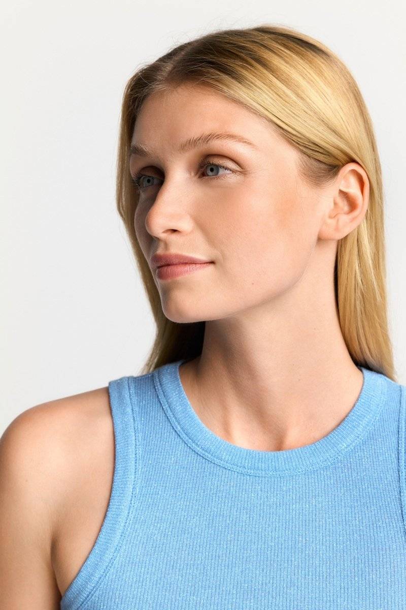 Eich & Royal Hellblaues Rib-Tanktop Osterangebot