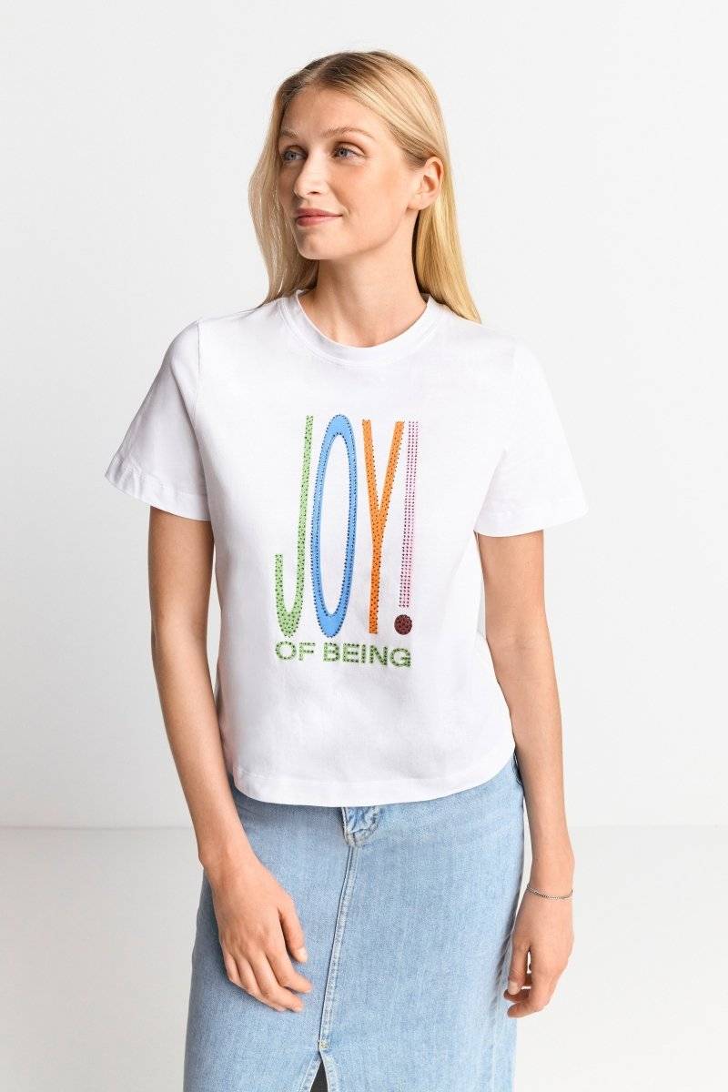 Eich & Royal T-Shirt mit Strassverzierung Muttertagsangebot