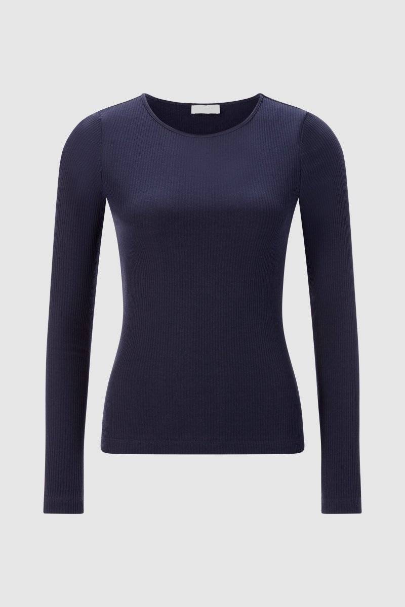 Eich & Royal Rib-Longsleeve mit Rundhals Valentinstagsangebot