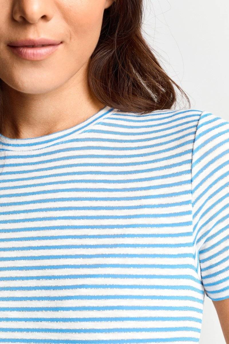 Eich & Royal T-Shirt mit Metallfäden Tägliche Deals