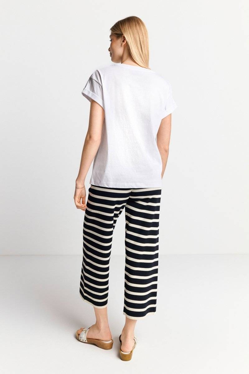 Eich & Royal T-Shirt mit Strass-Applikationen Sonderangebote
