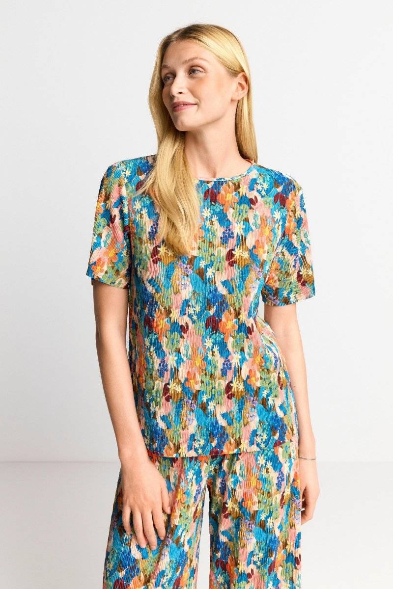Eich & Royal T-Shirt in Crinkle-Optik Bis zu 65% Rabatt