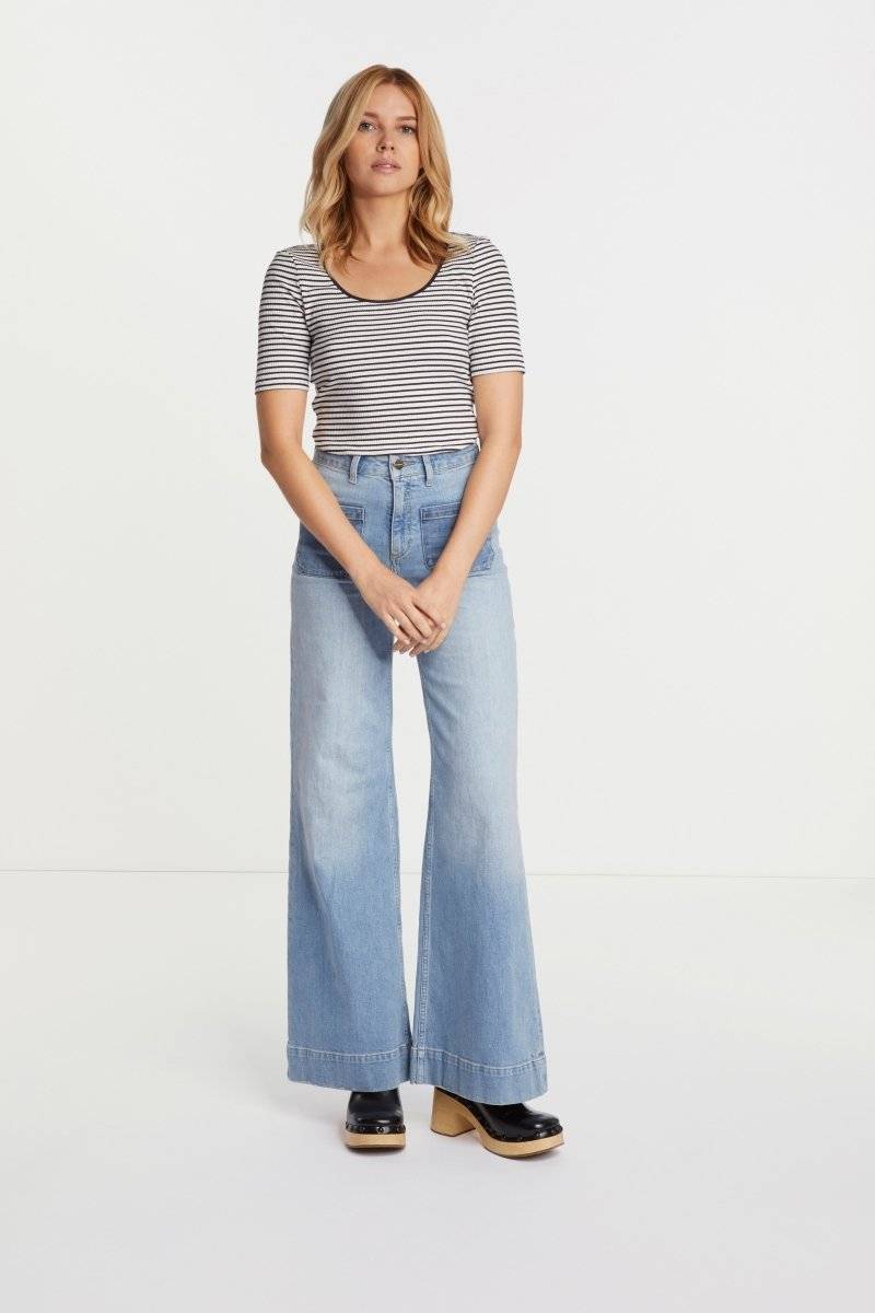 Eich & Royal Rib-Shirt aus Baumwolle Angebote