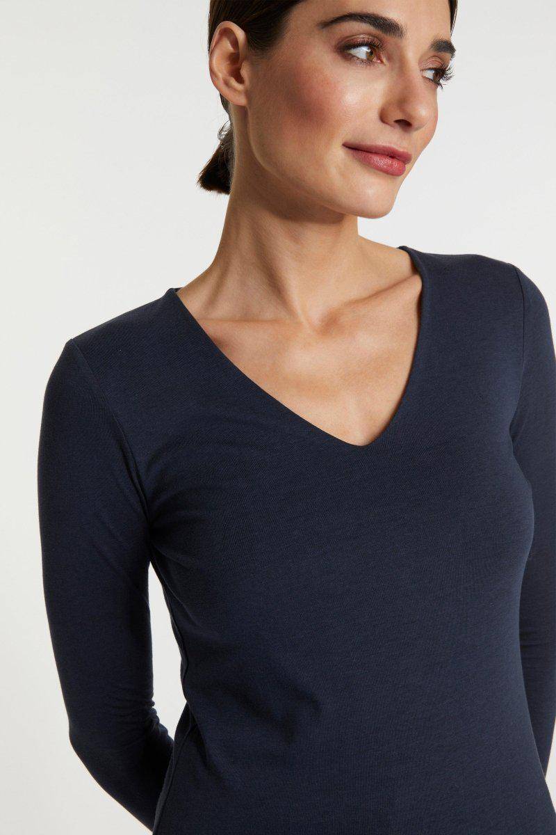 Eich & Royal Longsleeve mit V-Neck Limitierter Zeitrabatt
