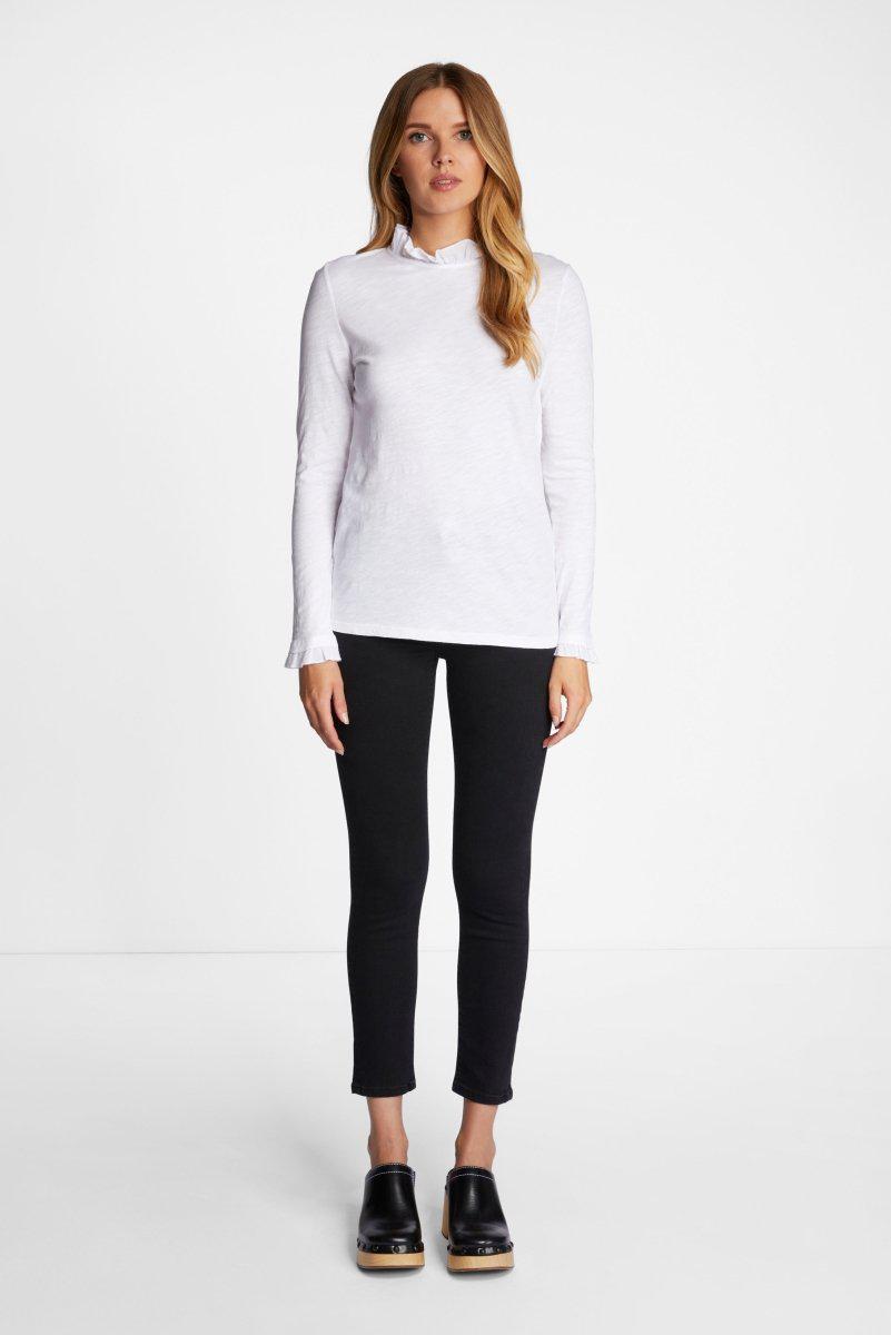 Eich & Royal Longsleeve mit Frill-Kragen Fabrik Onlineshop