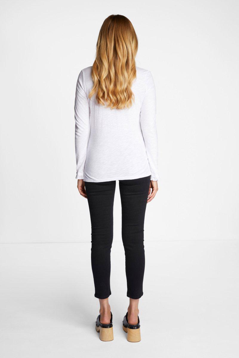 Eich & Royal Longsleeve mit Frill-Kragen Fabrik Onlineshop
