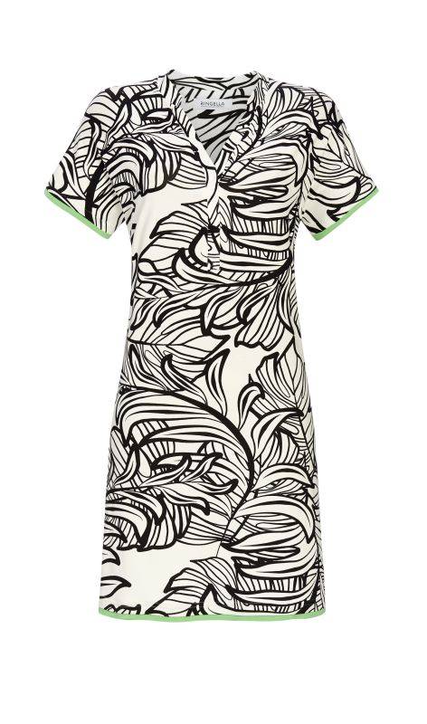 Ringella Freizeitkleid mit abstrahiertem Blätterprint