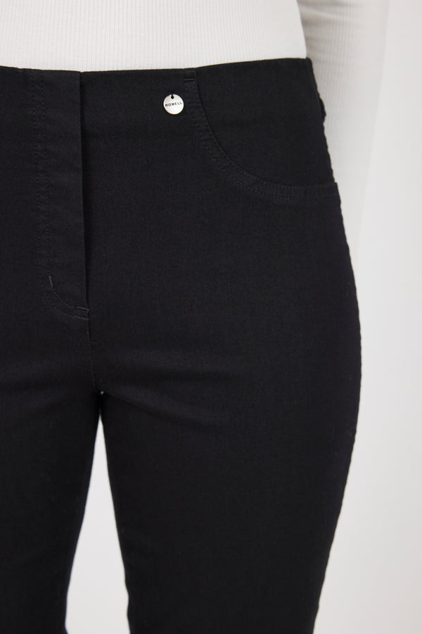 Robbe & Berking ROBELL BELLA 09 JEANS SCHWARZ Großer Ausverkauf