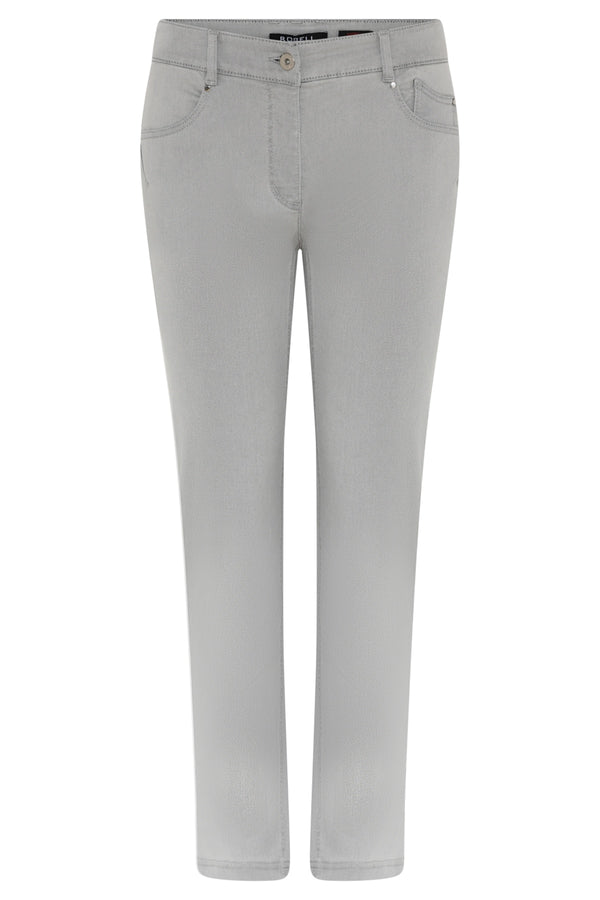 Robbe & Berking ROBELL ELENA 09 HOSEN SILBER 50% Rabatt mit kostenlosem Versand