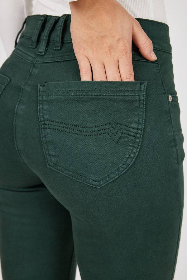 Robbe & Berking ROBELL ELENA JEANS DUNKLES OLIV Fabrikladen