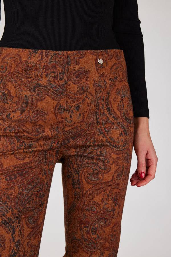 Robbe & Berking ROBELL ROSE HOSEN LEDERBRAUN Clearance-Verkauf