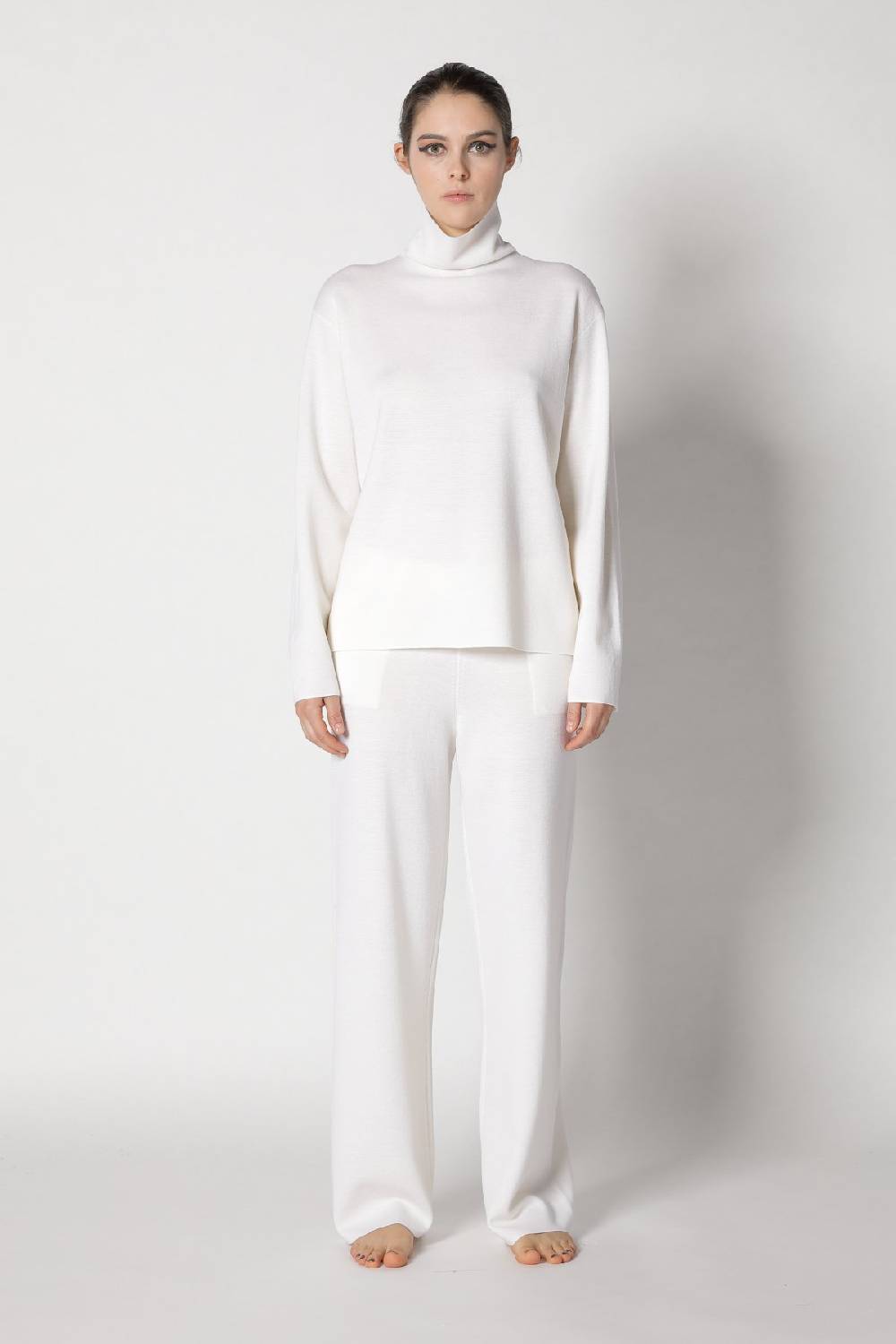Sminfinity milano turtle jumper + milano slim cut pants Top Angebot