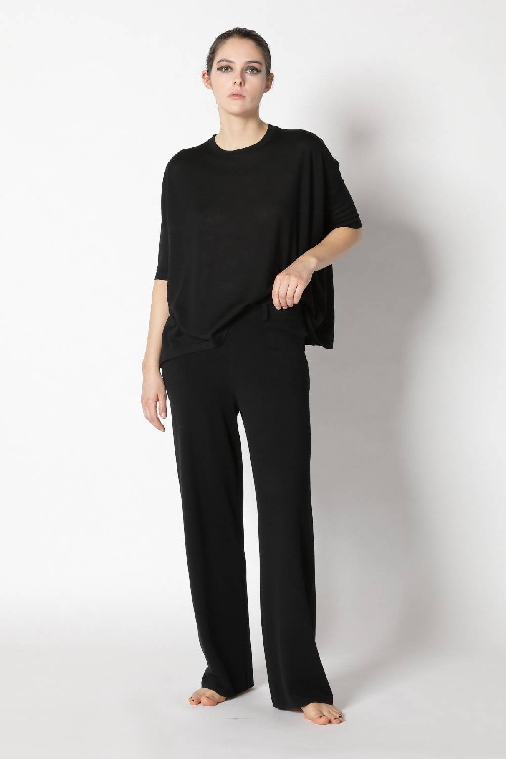 Sminfinity flowing cape jumper + milano palazzo pants Zeitlich begrenztes Angebot