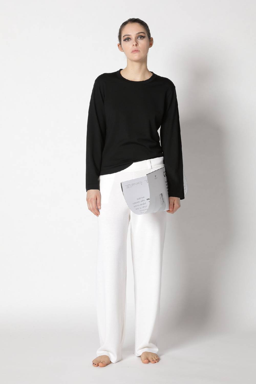 Sminfinity stretchy crewneck + milano palazzo pants Große Rabatte