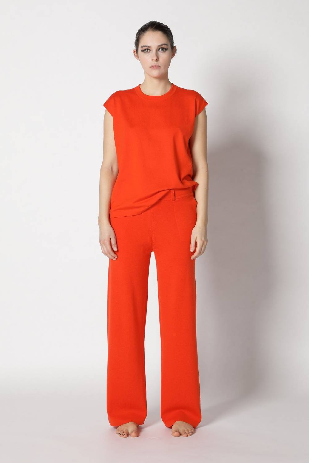 Sminfinity stretchy shell top + milano palazzo pants Super Sparpreis