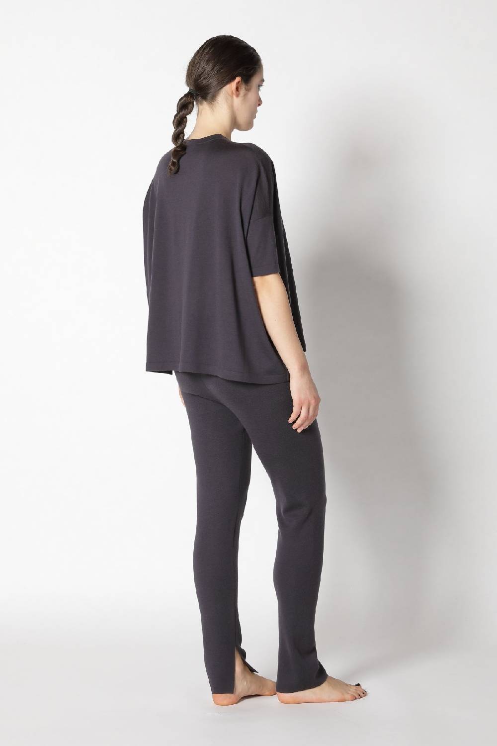 Sminfinity flowing cape jumper + milano slim cut pants Neueste Stile