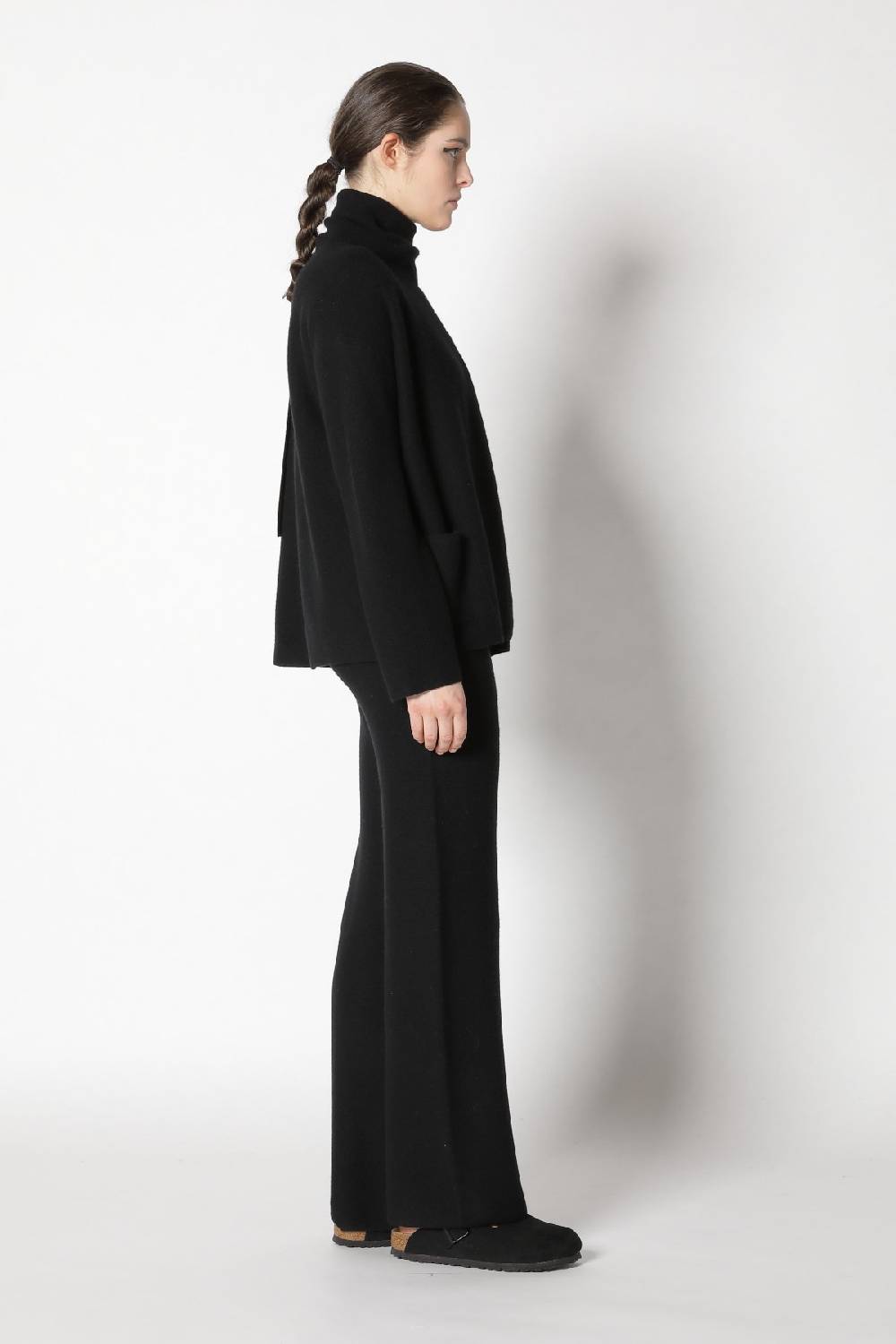Sminfinity garter scarf jacket + garter palazzo pants Super Rabatt