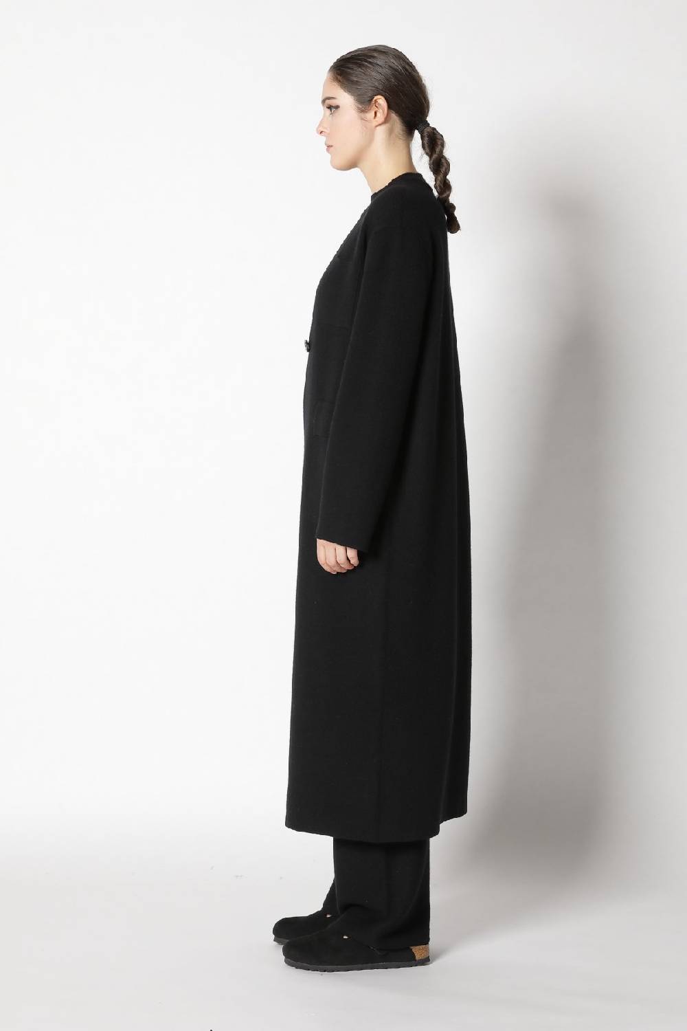 Sminfinity doubleface maxi coat + garter T jumper + garter palazzo pants 50% Rabatt mit kostenlosem Versand