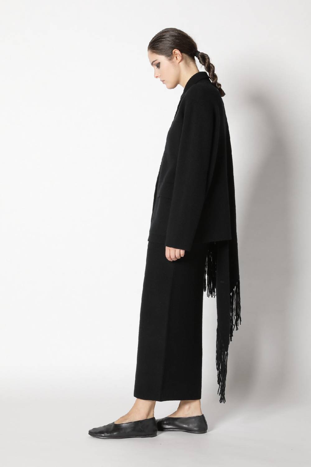 Sminfinity doubleface shirtjacket + garter triangle + garter maxi skirt Black Friday Preise