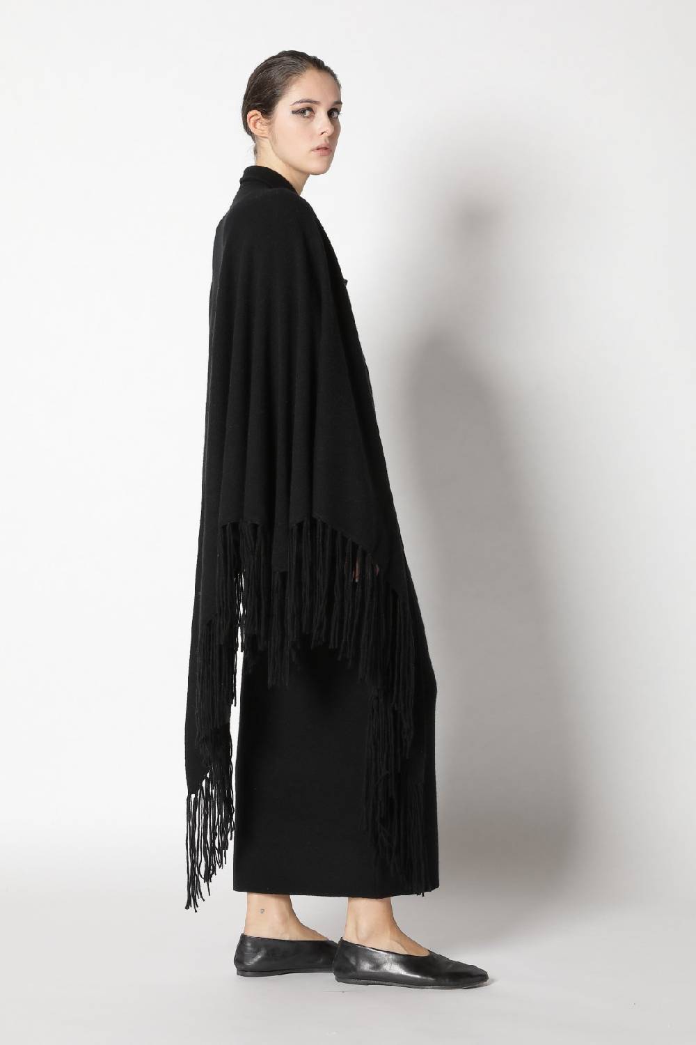 Sminfinity doubleface shirtjacket + garter triangle + garter maxi skirt Black Friday Preise