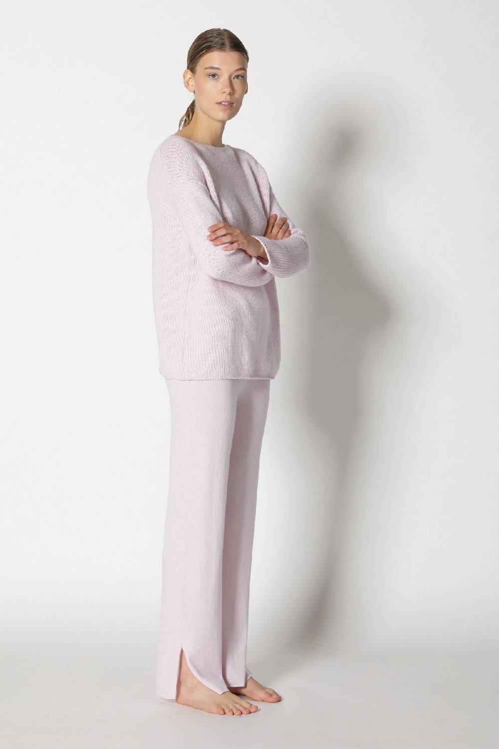 Sminfinity pure multi-ply jumper + pure slitted pants Kostenloser Versand