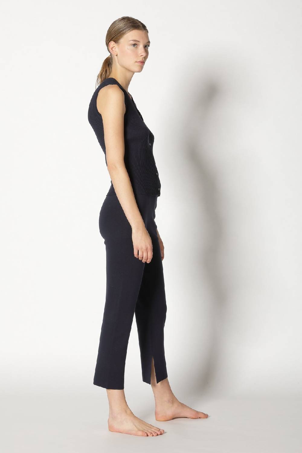 Sminfinity silky rib vest + silky cropped pants Lagerräumung