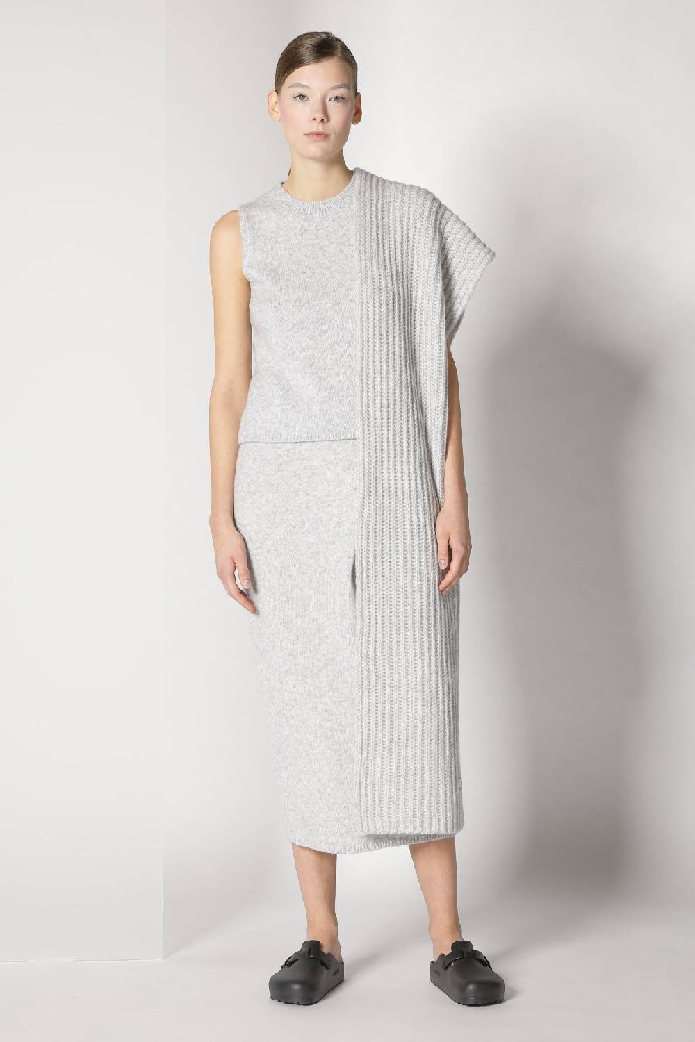 Sminfinity blurry ribbed scarf + blurry crew top + blurry tulip skirt Letzte 3 Tage