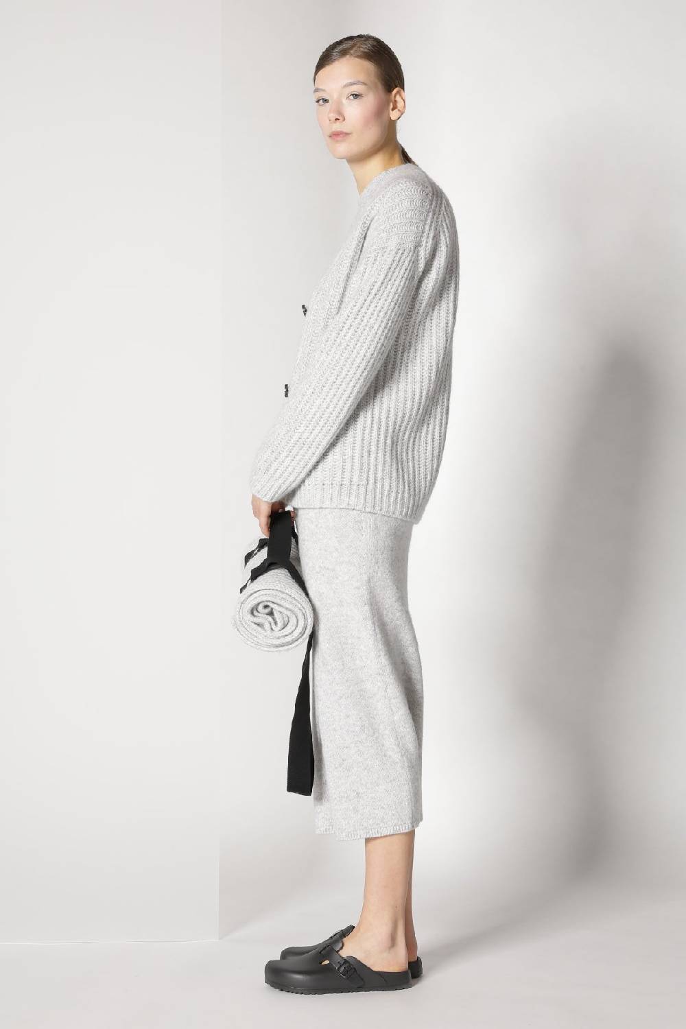 Sminfinity blurry ribbed cardigan + blurry crew top + blurry tulip skirt Letzte 2 Tage