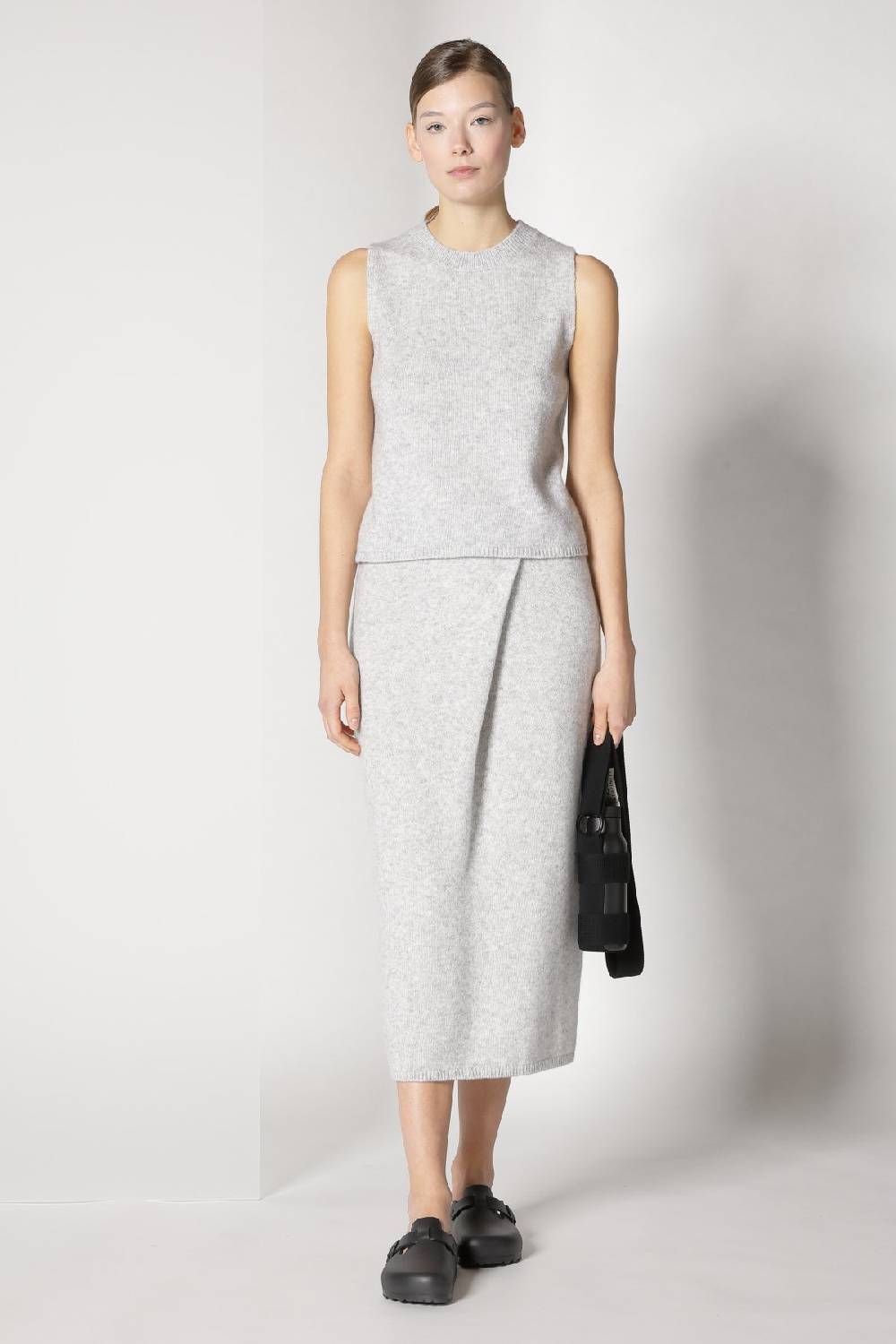 Sminfinity blurry ribbed cardigan + blurry crew top + blurry tulip skirt Letzte 2 Tage