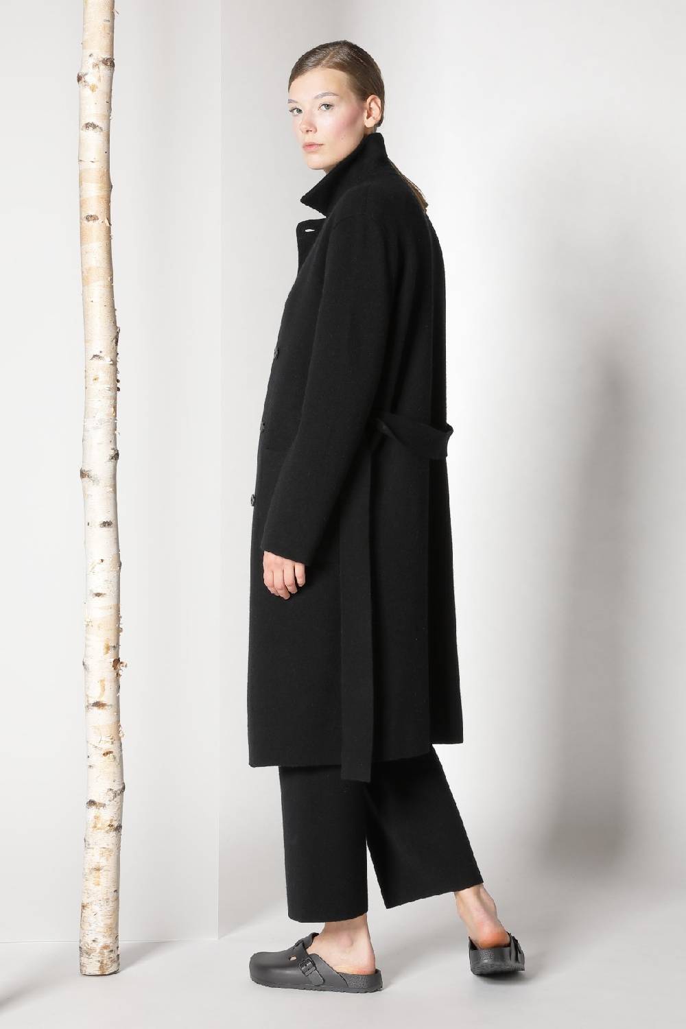 Sminfinity doubleface pea coat + chilly cable jumper + chilly cargo pants Discount Store für neue Produkte