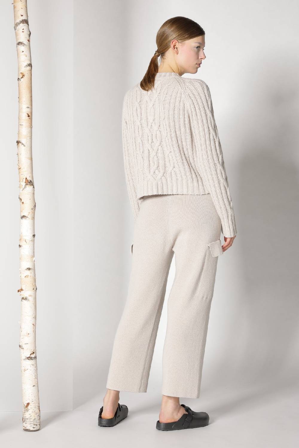 Sminfinity doubleface pea coat + chilly cable jumper + chilly cargo pants zollfrei