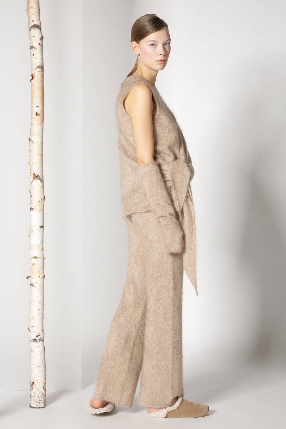 Sminfinity furry triangle scarf + furry A top + furry pants Angebote