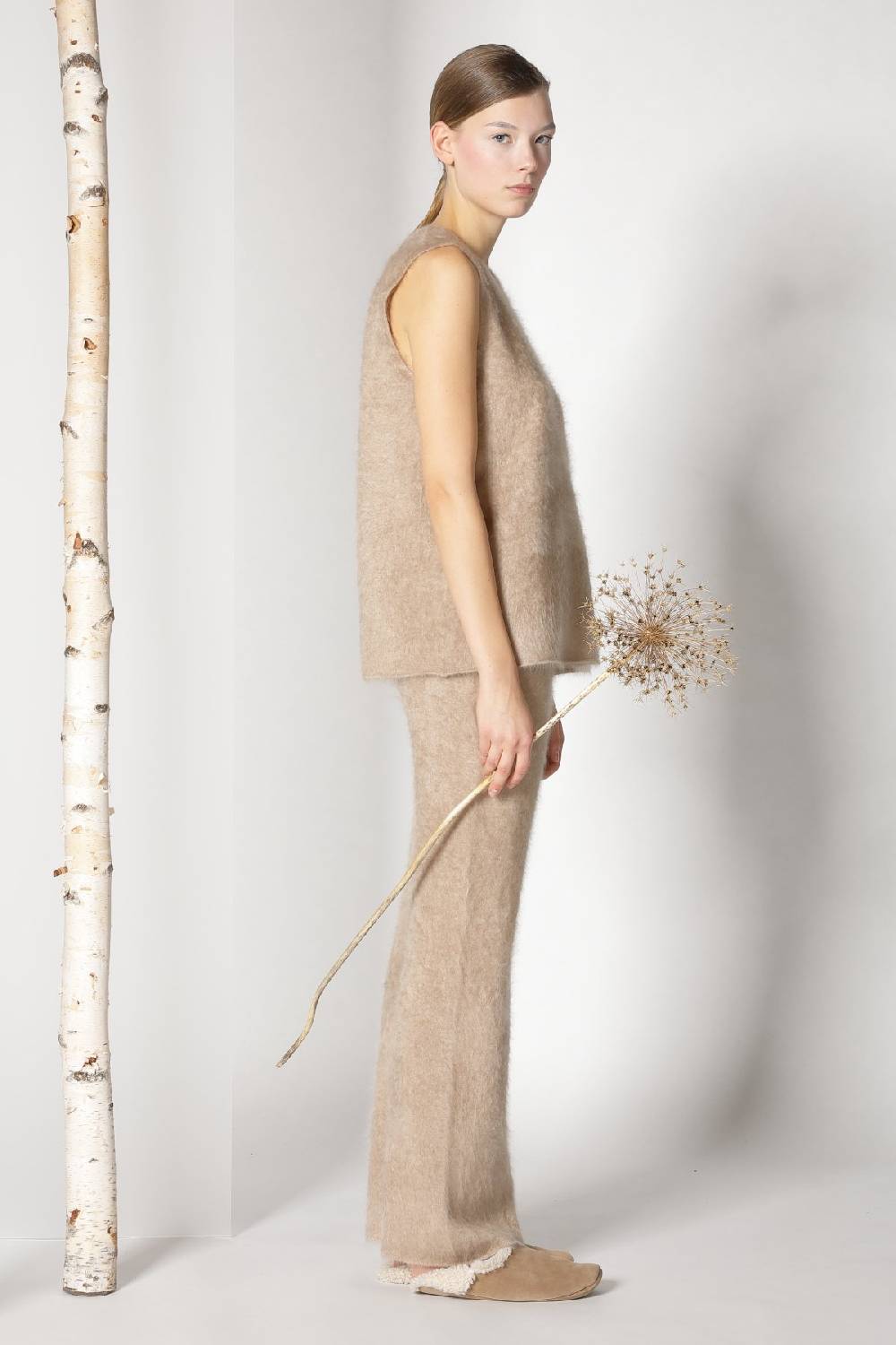Sminfinity furry triangle scarf + furry A top + furry pants Angebote
