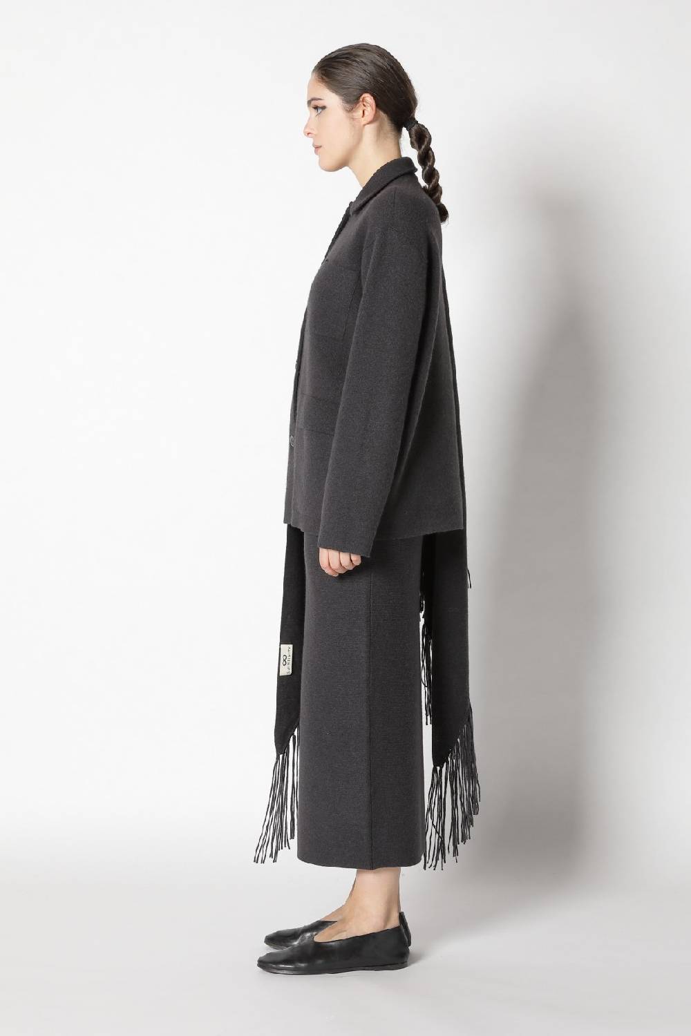 Sminfinity doubleface shirtjacket + garter triangle + garter maxi skirt Limitierter Zeitrabatt