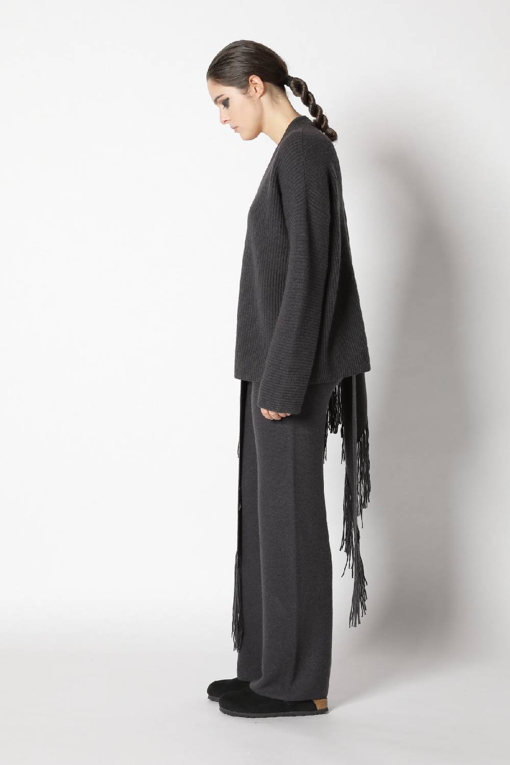 Sminfinity slouchy rib jumper + garter triangle + garter palazzo pants Fabrikpreis