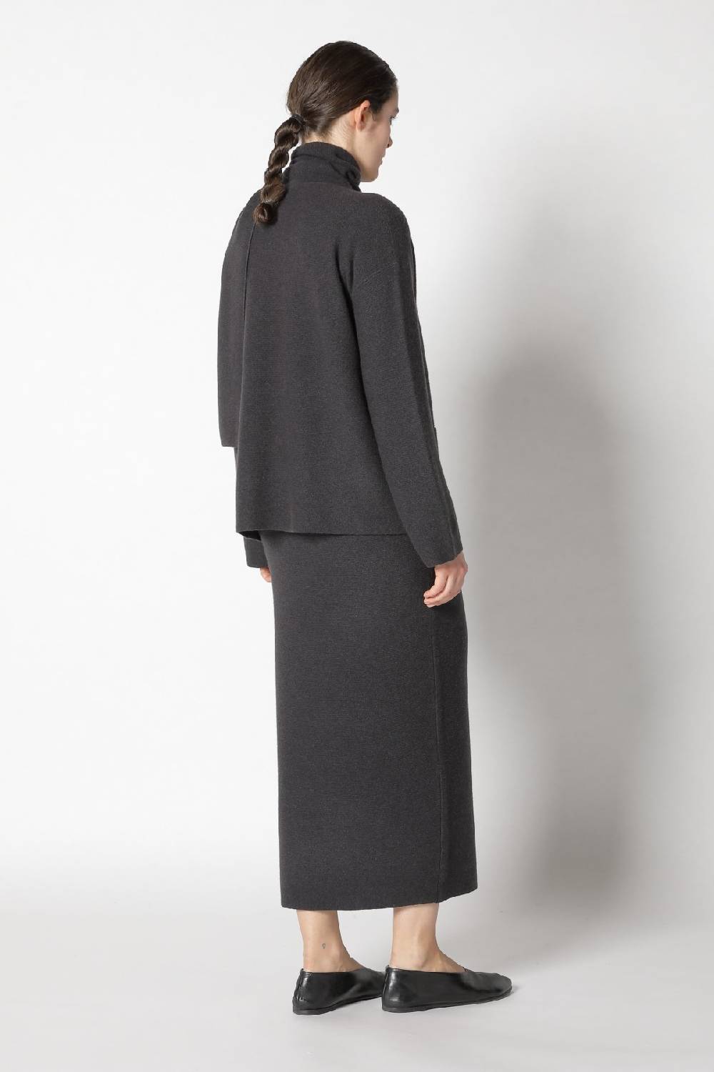 Sminfinity garter scarf jacket + garter maxi skirt Günstig kaufen