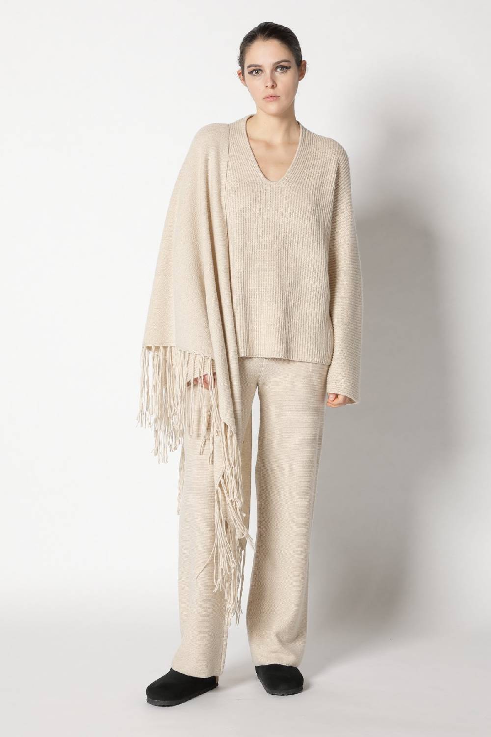 Sminfinity slouchy rib jumper + garter palazzo pants + garter triangle Exklusivangebot