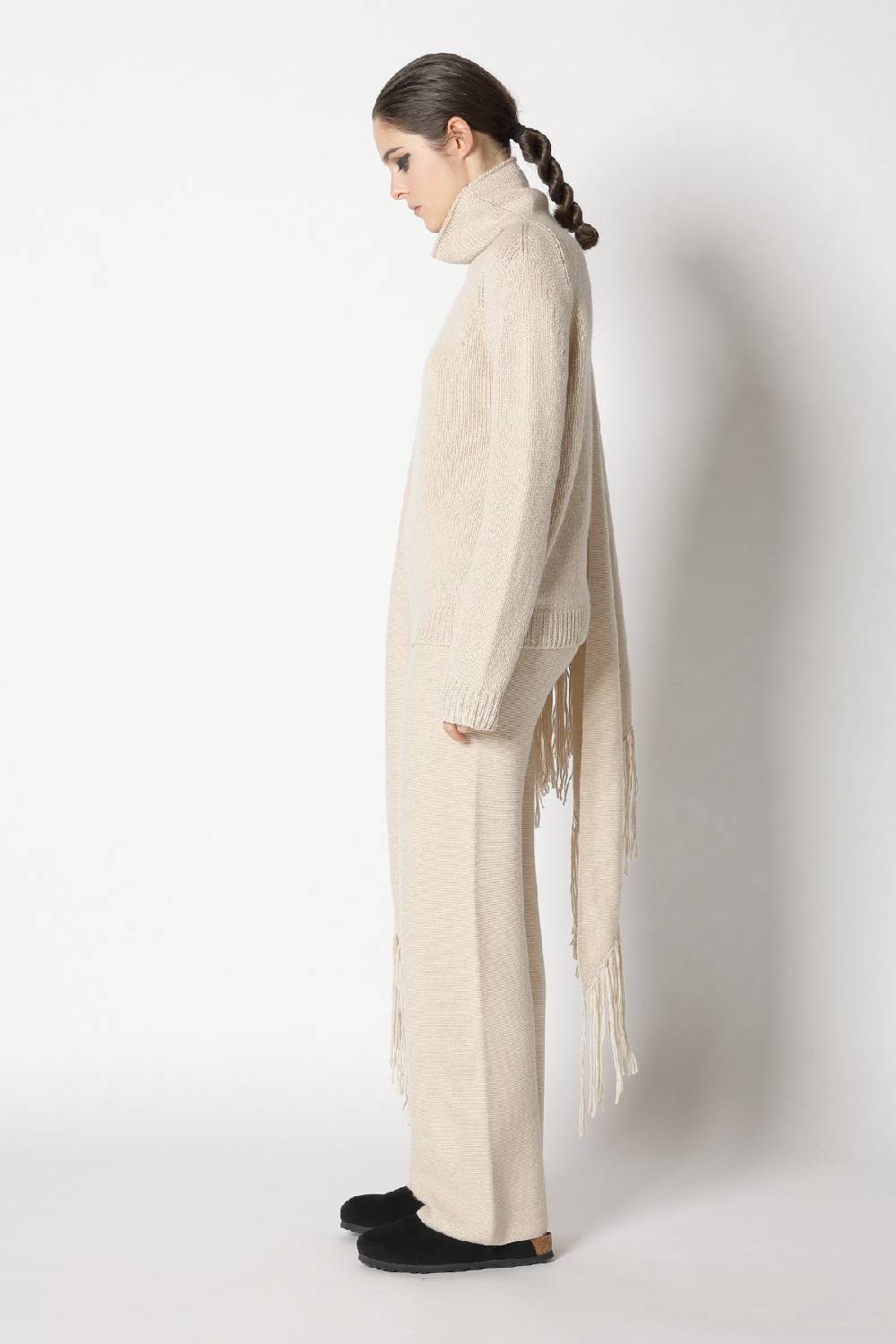 Sminfinity airy turtle jumper + garter tringle + garter palazzo pants Preisnachlass