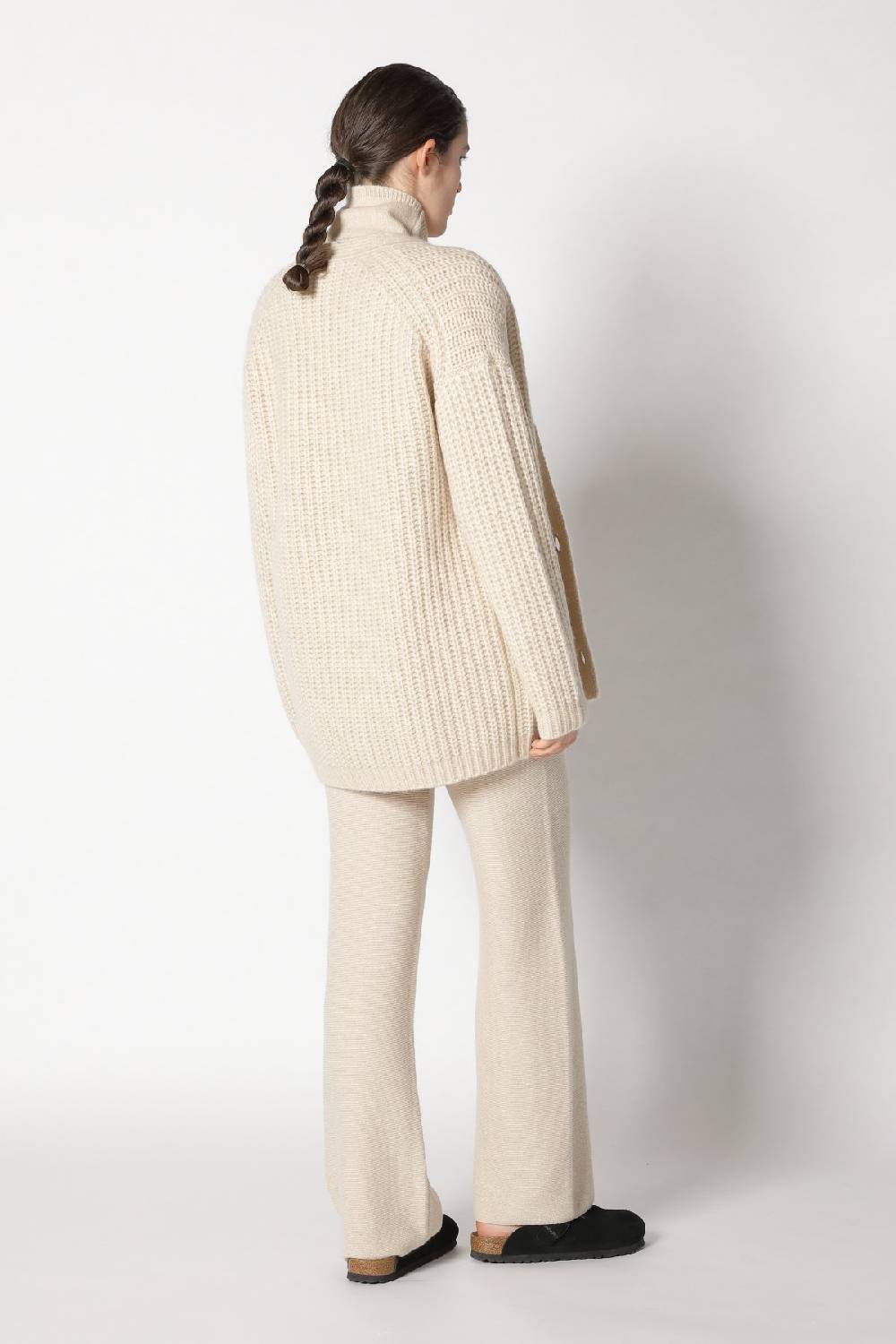 Sminfinity blurry chunky cardy + blurry turtle top + garter palazzo pants Cyber Monday
