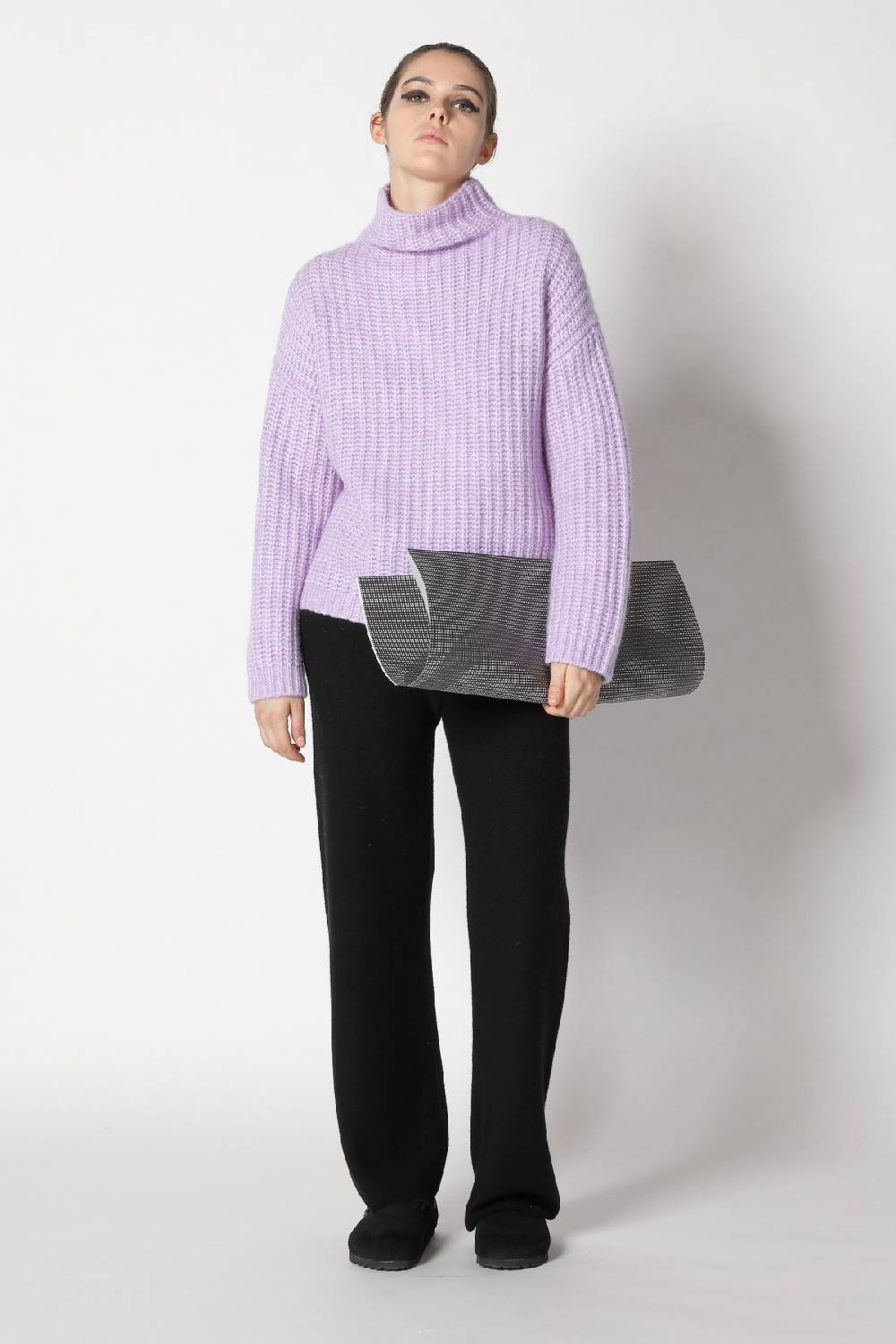 Sminfinity blurry chunky turtle + garter palazzo pants Online Outlet