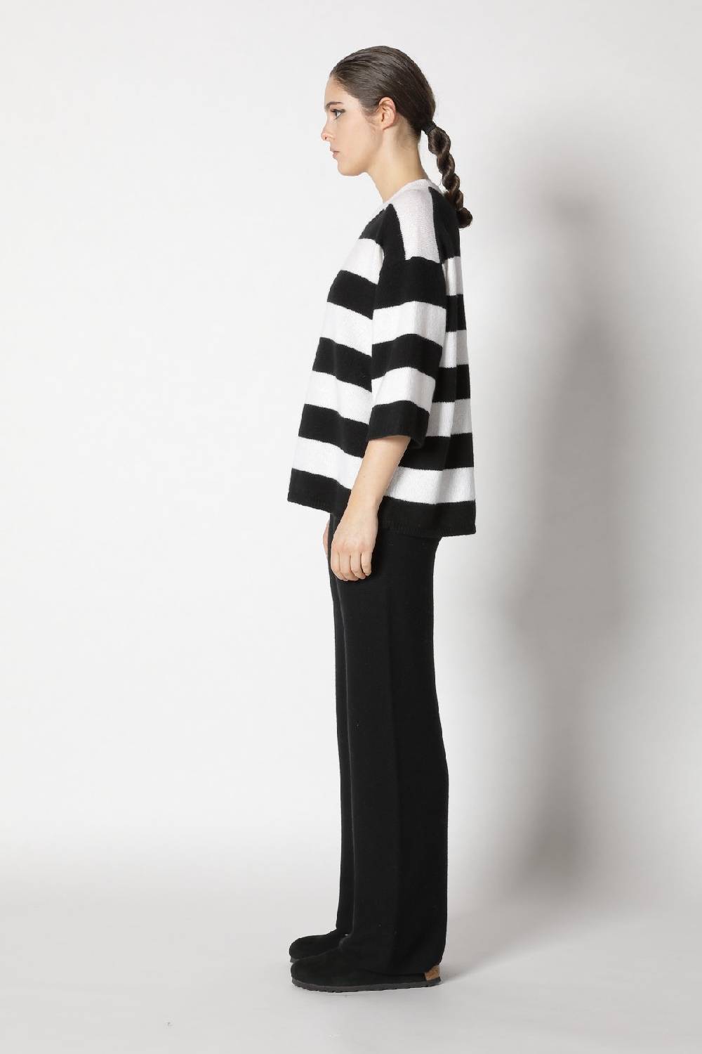 Sminfinity blurry stripe jumper + garter palazzo pants Räumungsverkauf